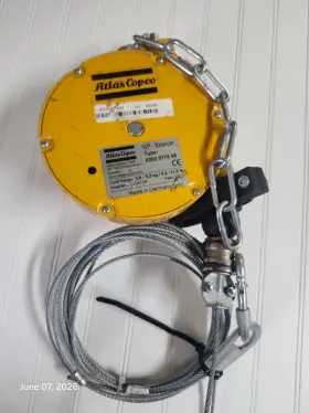 Atlas Copco 8202077808 8202 0778 08 Wp-05-5-a Tool Balancer Cap. 8.4 To 11.5 4390 1901 82