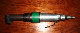 S0080 Atlas Copco Rmv22 Vintage Pneumatic Air Ratchet Type Lmv22 As-is 3/8 Inch Drive