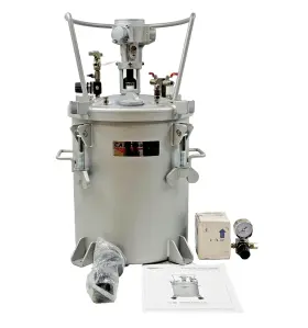 51-504 Ca Tech Pressure Tank 5gal Double Regulator And Air Agitator