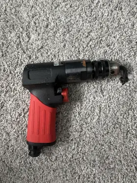 Campbell Hausfeld Ift545 Iron Force 3/8 Inch Reversible Air Drill Tested Works Great