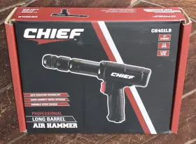 Chief 792363565240 Professional Long Barrel Air Hammer With Variable Speed Trigger #56524