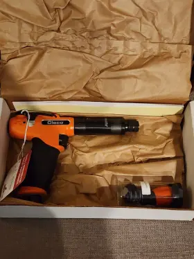 14tta03q Cleco Pistol Grip Pneumatic Screwdriver Nutrunner 14tta03q Cleco Pistol Grip Pneumatic Screwdriver Nutrunner