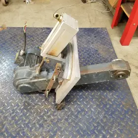 204100400-d1 Elumatic Pneumatic Cut Off Saw. 480v 3400rpm 5500w - Used