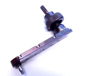 13820a Jiffy Tools Modular Threaded Pancake Drill Attachment 1/4-28
