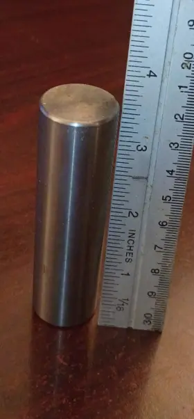 Midwest Tungsten Service 40400-00207e Bucking Bar Bb-20 1.8lbs 1 Inch Dia. X 3.6 Length