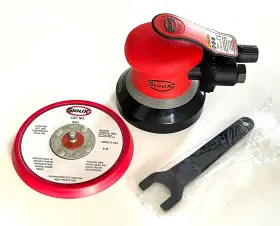 Ro2512-50cnp Sioux New 5 Inch Pneumatic Air Random Orbital Sander 3/8 Orbit Fsi