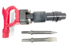 Ch3rhx Usa Pneumatic Air 4 Bolt Chipping Hammer 2 Bits