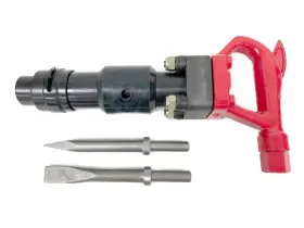 Ch3rrd Usa Pneumatic Air 4 Bolt Chipping Hammer 2 Bits