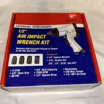 Central Pneumatic 1/2" Air Impact Wrench Kit And Socket Set 53176. Fixed Price $29.95.