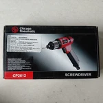 New Chicago Pneumatic CP2612 Screwdriver Pistol Cushion Clutch Made In Taiwan. Fixed Price $180.94.