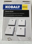 Kobalt #0495855 Vibration Pad Kit. Fixed Price $8.95.