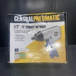 Central Pneumatic 1/2" Pistol Grip Air Impact Wrench 61718, 7000 Rpm, 90 Psi. Fixed Price $38.83.