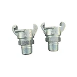 2PC 3/4" Male Npt Universal Crowfoot Coupling Fitting Plated Iron SFM075. Fixed Price $8.99.