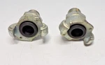 Qty 2 3/4" Male Npt Universal Crowfoot Coupling Fitting Plated Iron. Fixed Price $9.75.