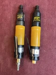 2 Atlas Copco Straight Pneumatic Ergo Screwdrivers 5C-SR/B Reversible Tested. Fixed Price $50.00.