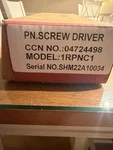 Ingersoll Rand Model 1RPNC1. Fixed Price $750.00.