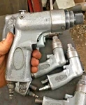 Sioux Pistol Grip Screw Gun 1/4 Quick Change Nut Runner Reversible Driver 02307. Fixed Price $19.99.